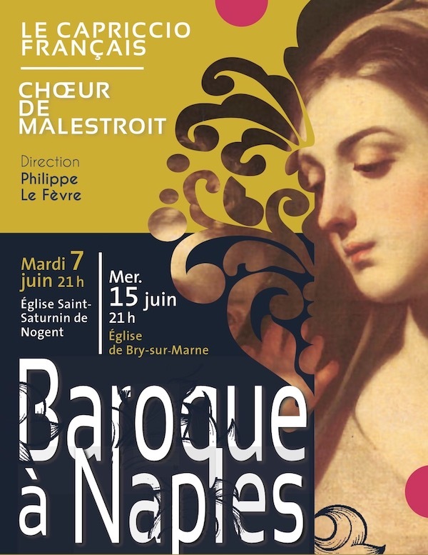 Affiche du concert de Baroque à Naples